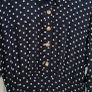 kelrebec navy polka dot midi dress with pockets Sz XXL (Fit 12-14UK) Image 6