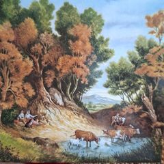 Vintage JC Van Hunnik Dutch Ceramic Tile