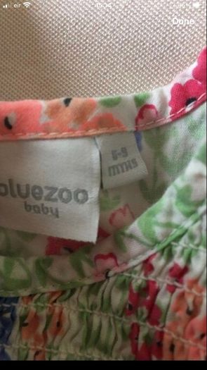 Girls dress 6/9 mths