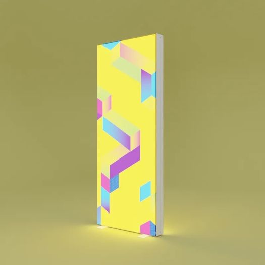Personalised Mobile Backlit Alternative to the Classic Roll-Up unit