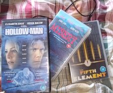 4 VHS tapes
