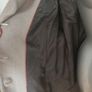 Calvin Klein beige woolen ladies midi length coat size UK16 EU44 Perfect condition Image 8