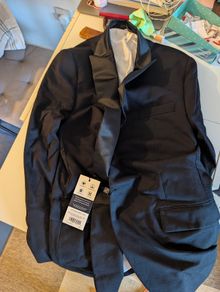 Black Tuxedo Jacket (still tagged, worth 480) - size 42
