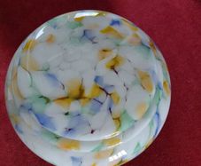 Art Deco "fly catcher" glass light shade