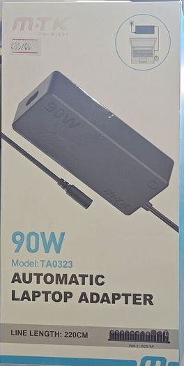 Automatic Universal Laptop Charging Adapter,90W (MTK TA0323)  include PFC 11pcs