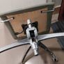 Excellent condition office chairs olive green in colour.. Image 3