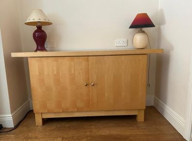 Beech/Birch Two-Door Sideboard