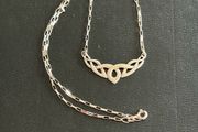 silver necklace