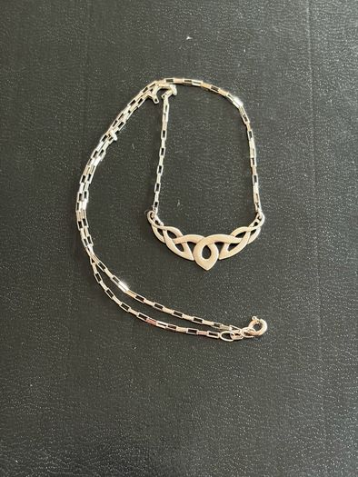 silver necklace
