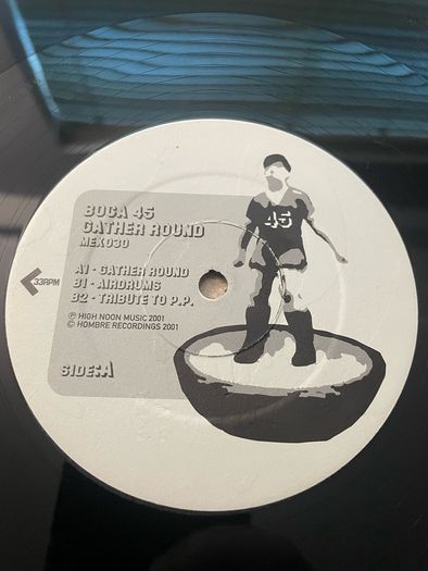 Boca 45 - Gather Round - 12" Vinyl EP - 2001 Hombre Records