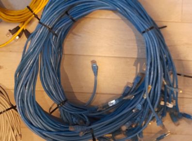 Ethernet LAN Network Cable Cat5e   28 x 2m