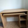 Wooden office work desk Image 2