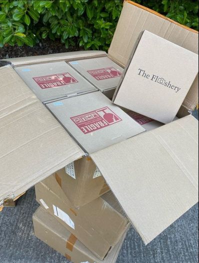 Reduced - To Clear - Pallet 103 Photo Light Boxes Worth 5400 Euro Rrp - Warehouse Clearance Job Lot