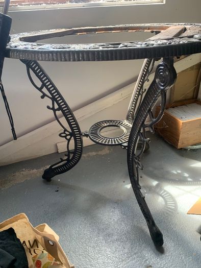 Cast Iron Garden Table & Chairs
