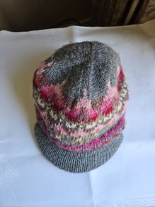 Arancraft Woolen Peeked Cap.