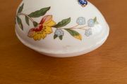 Aynsley cottage garden egg shaped trinket box