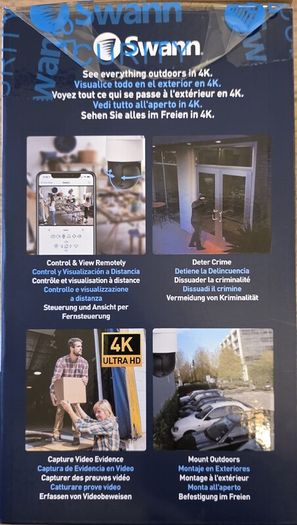 Swann SWNHD-900PT-EU 4K Pan-Tilt Add-On Outdoor Camera