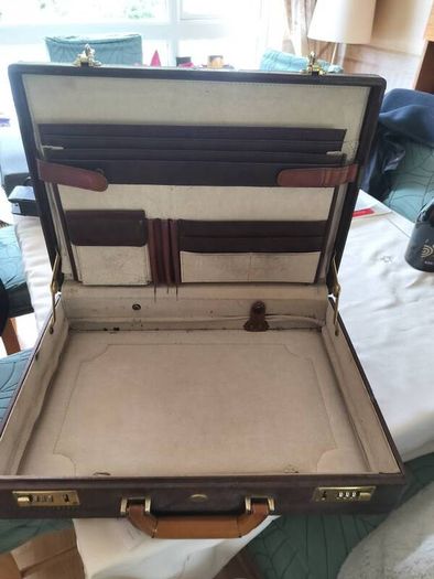 leather briefcase