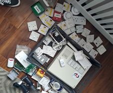 job lot alarm and electric items
