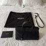 Saint Laurent Cabas Rive Gauche Black Leather Bag Image 2