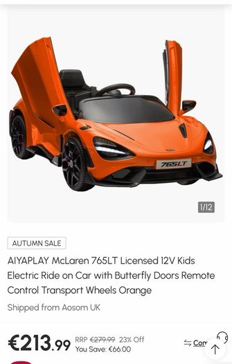 electric ride on car