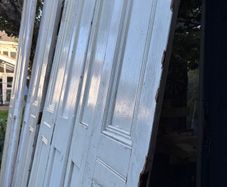 Two pairs of matching Victorian shutters