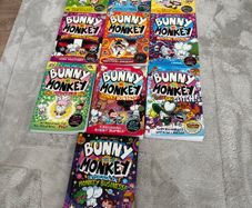 Bunny vs monkey books