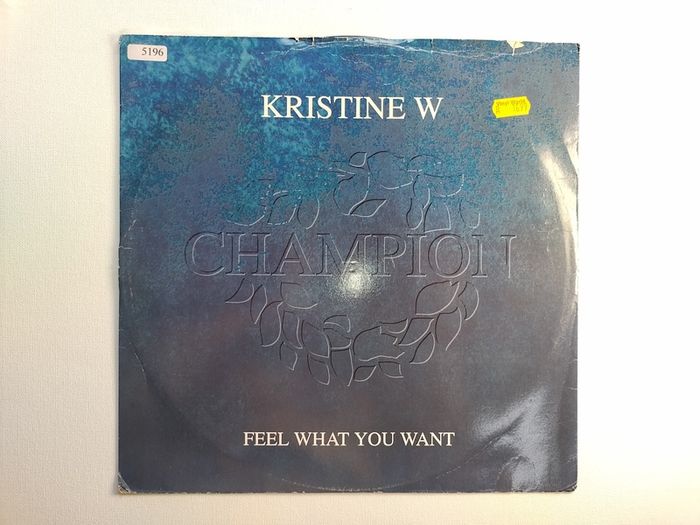 Kristine W - Feel What You Want - Champion Records - 90s VOCAL House BANGER!!