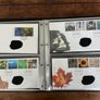 Collection of  76 UK First Day Cover stamps 1999 to 2002 in album Image 10