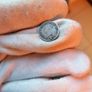 1838 Silver Two Pence Coin Image 3