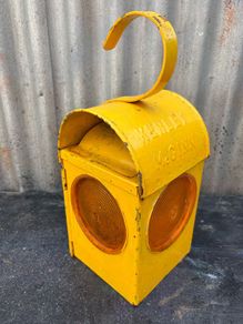 Vintage Kerley and Mc Ginn Railway/Road/Safety lantern (no Burner)