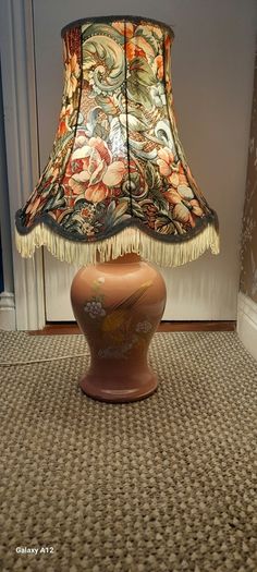 Mid century large table lamp