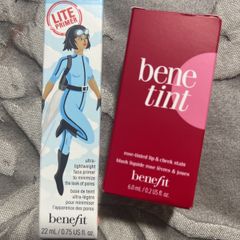 Benefit primer and bene tint brand new genuine