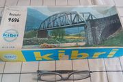 W167 KIBRI Train Model 9696 Railway Bridge Plastic Diorama Decor