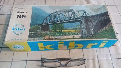 W167 KIBRI Train Model 9696 Railway Bridge Plastic Diorama Decor
