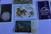 5 Irish stamps