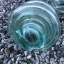 vintage glass insulator Image 6