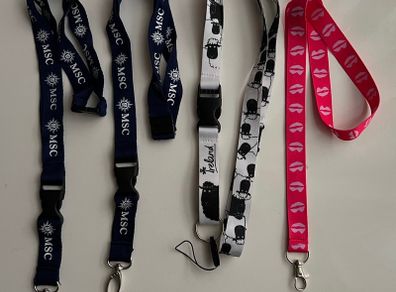 Bundle of Brand New Neck Lanyards