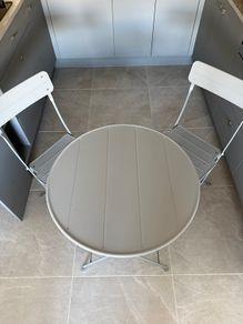 Garden table and chairs