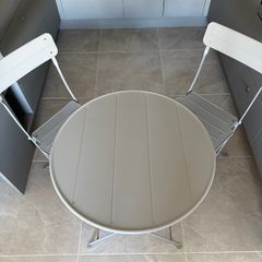 Garden table and chairs