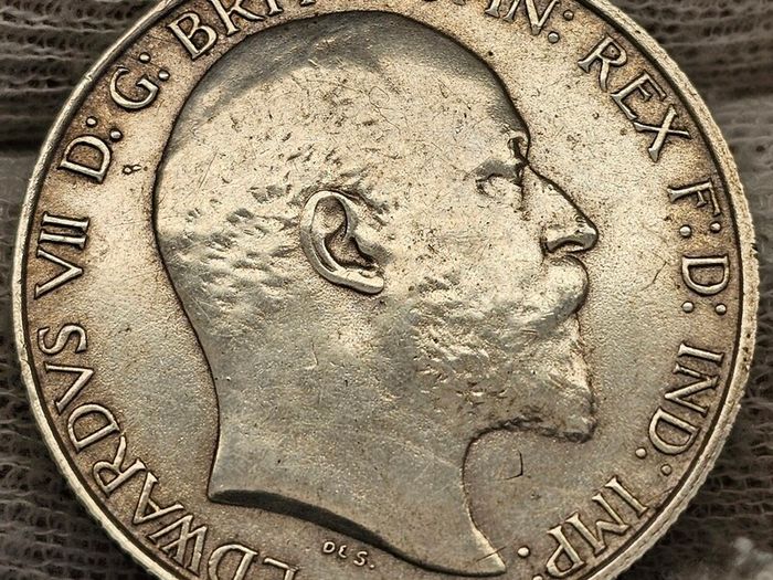 Great Britain 1902 Silver Florin 2 Shillings Great Condition