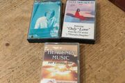Cassette tapes, Great condition  Richard Clayderman, Nana Mouskouri,  Alone Heavenly Music.