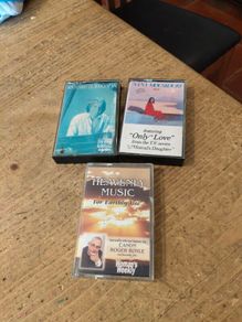 Cassette tapes, Great condition  Richard Clayderman, Nana Mouskouri,  Alone Heavenly Music.