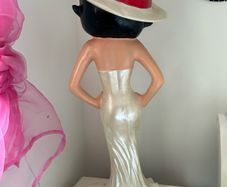 Betty Boop Statue White Dress