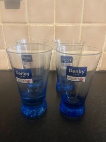 4 Denby Tall Glasses