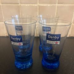 4 Denby Tall Glasses