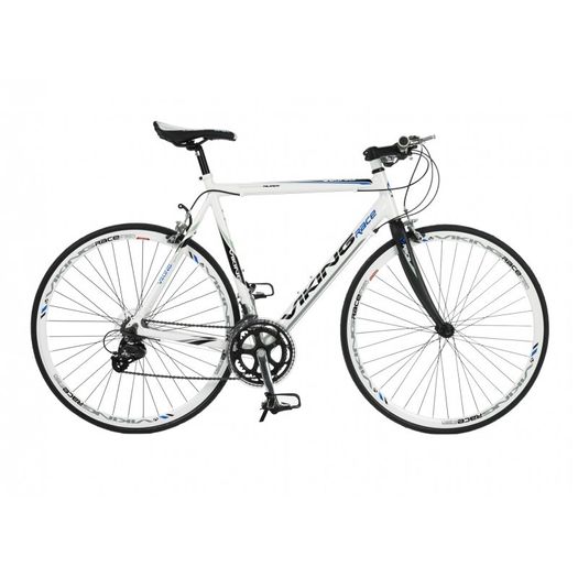 56cm Viking Palermo 16 Speed STI 700c Wheel Gents, White