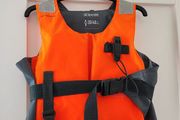 Kids Life Jacket LJ100N Easy JR 15-30 Kg - Orange/Grey