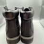 Timberland Men's UK 8W Black Premium Suede 6 inch Waterproof Boots - Excellent Image 8