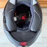 Scorpion Exo Black With Red - Tech Evo Carbon Flip Front Image 10